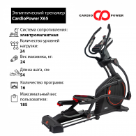 Эллиптический тренажер CardioPower X65